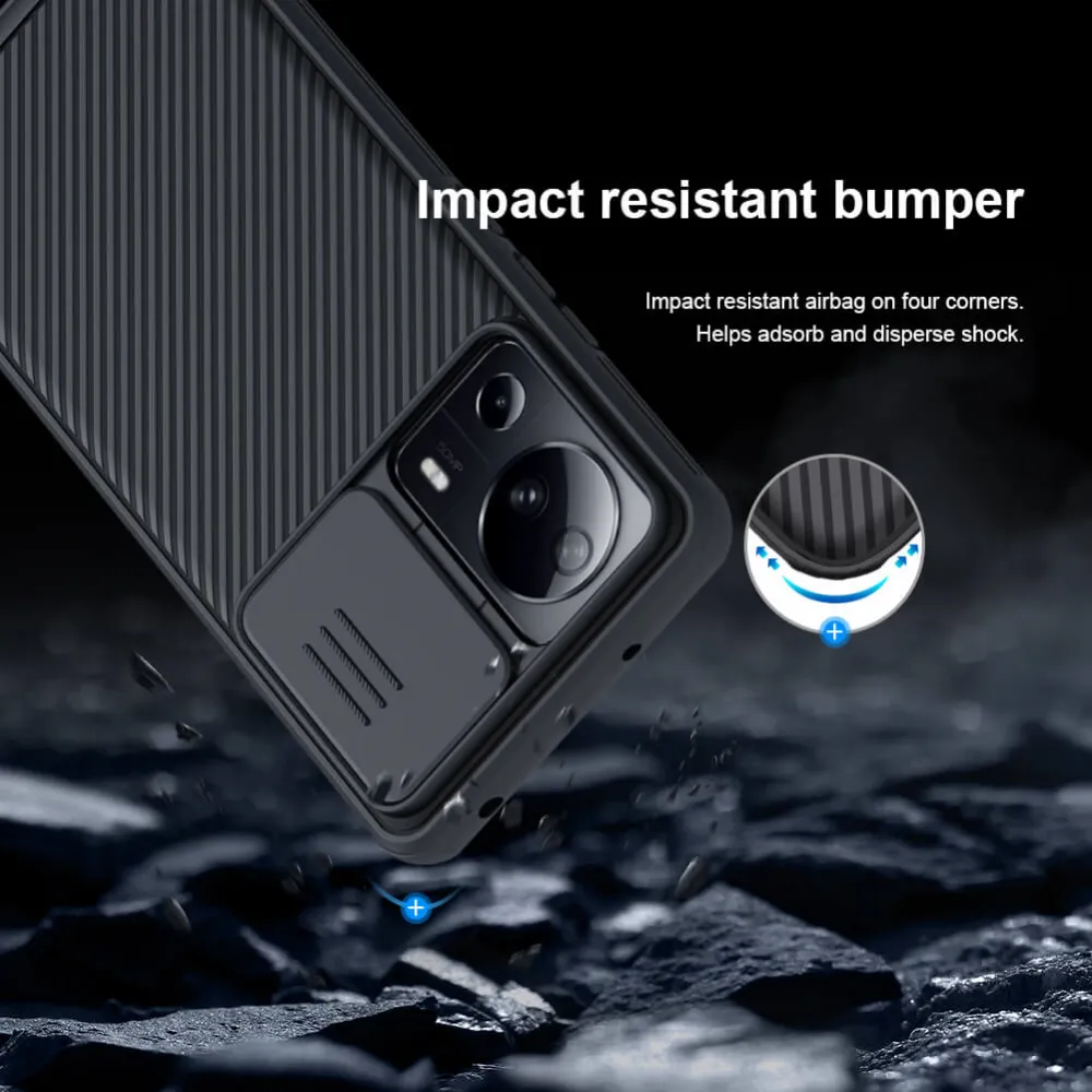 Maska Nillkin CamShield Pro za Xiaomi 13 Lite plava