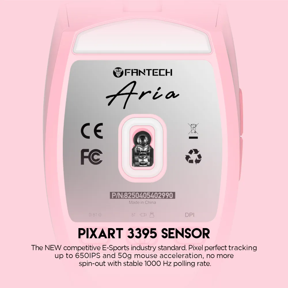 Mis Wireless Gaming Fantech XD7 Aria Sakura