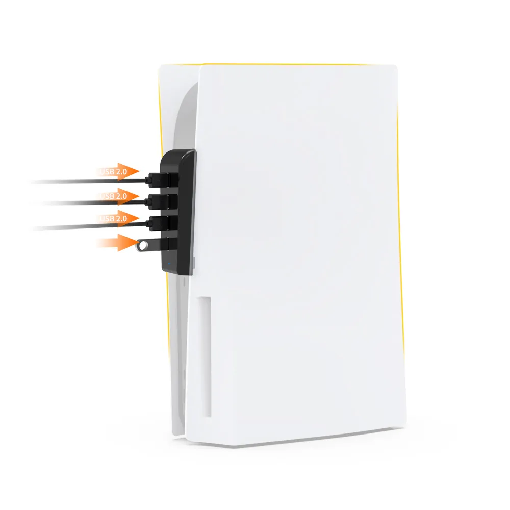 Dobe TP5-0576 USB HUB za PS5 crni