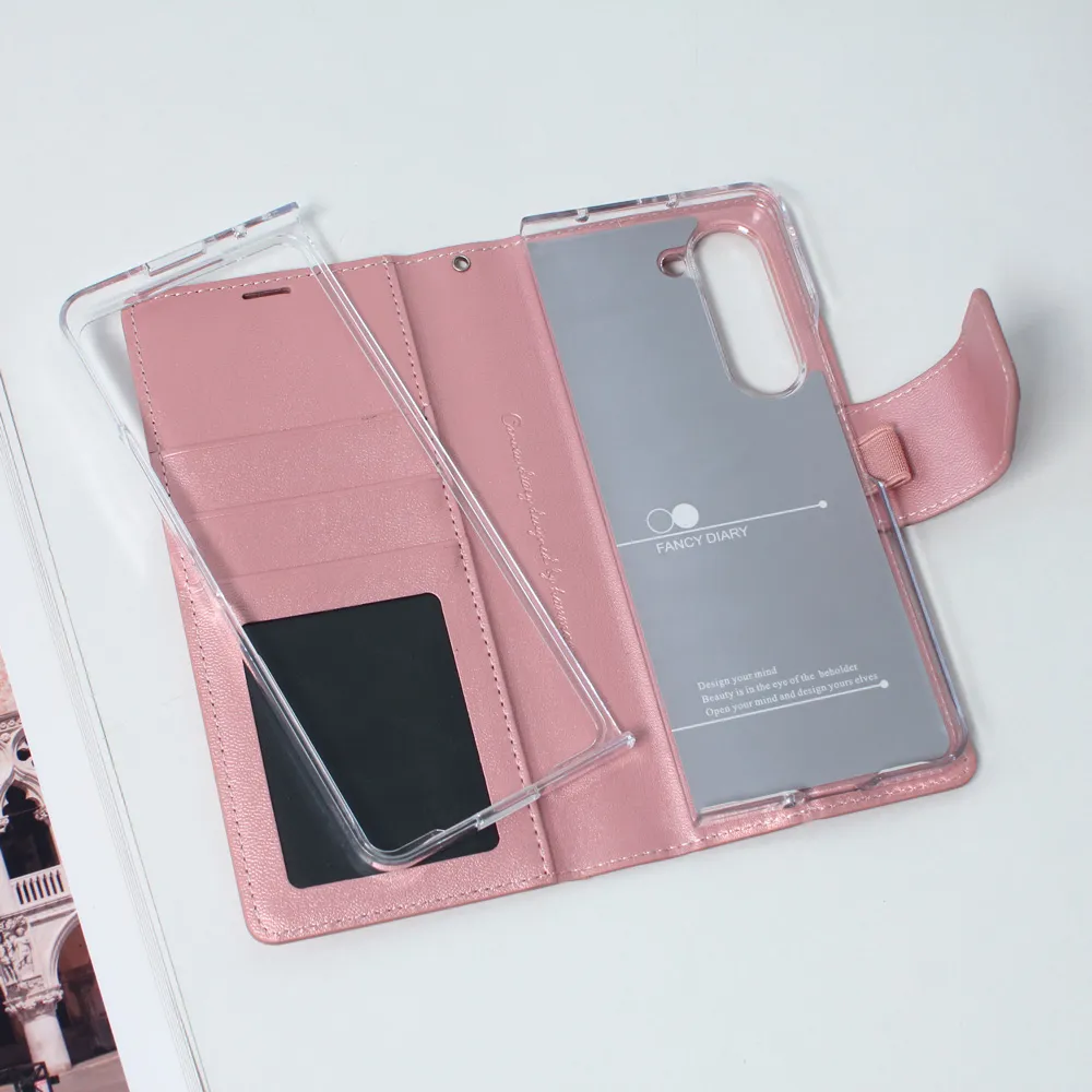 Maska Hanman Canvas ORG za Samsung F946B Galaxy Z Fold 5 5G roze