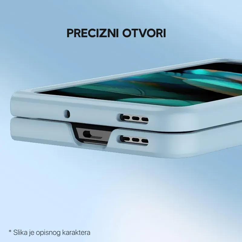 Maska Elegant Fold za Samsung F946B Galaxy Z Fold 5 5G plava