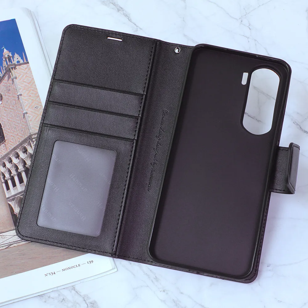 Maska Hanman Canvas ORG za Honor 90 Lite crna