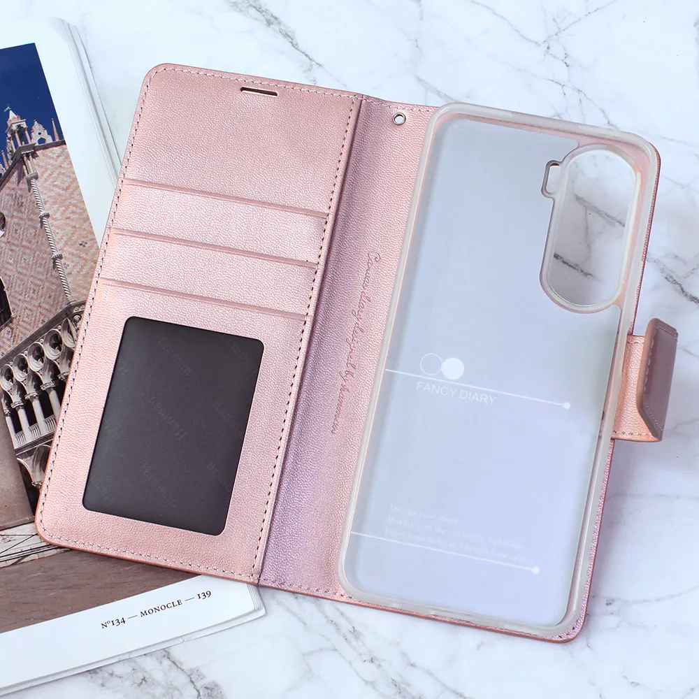 Maska Hanman Canvas ORG za Honor 90 Lite roze