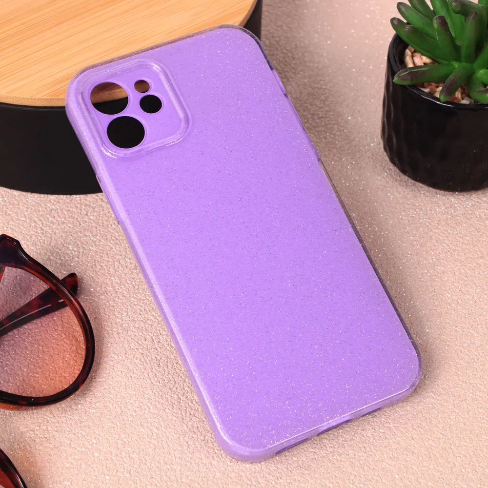 Maska Sparkle Dust za iPhone 12 6.1 ljubicasta