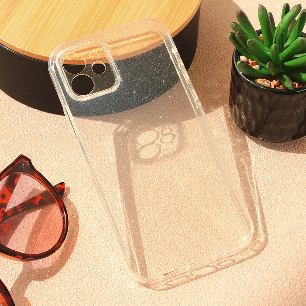 Maska Sparkle Dust za iPhone 12 6.1 transparent