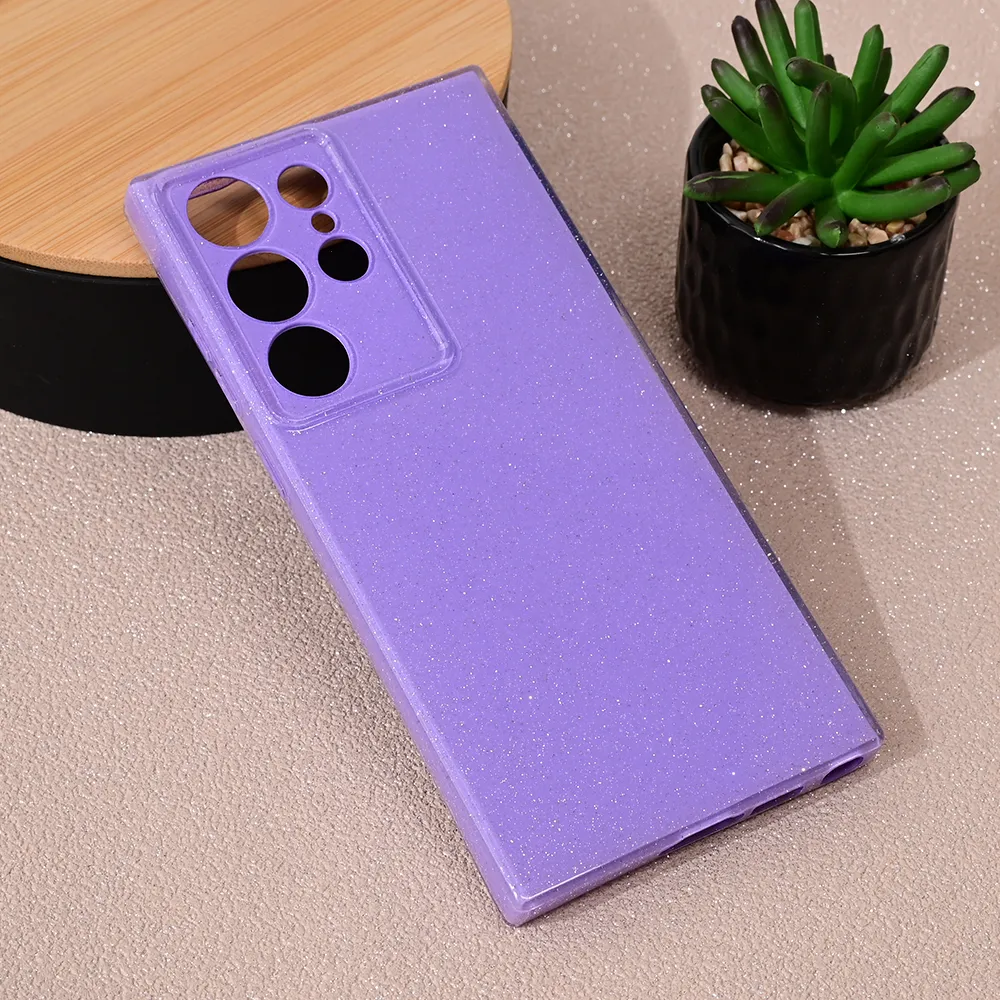 Maska Sparkle Dust za Samsung S918B Galaxy S23 Ultra ljubicasta