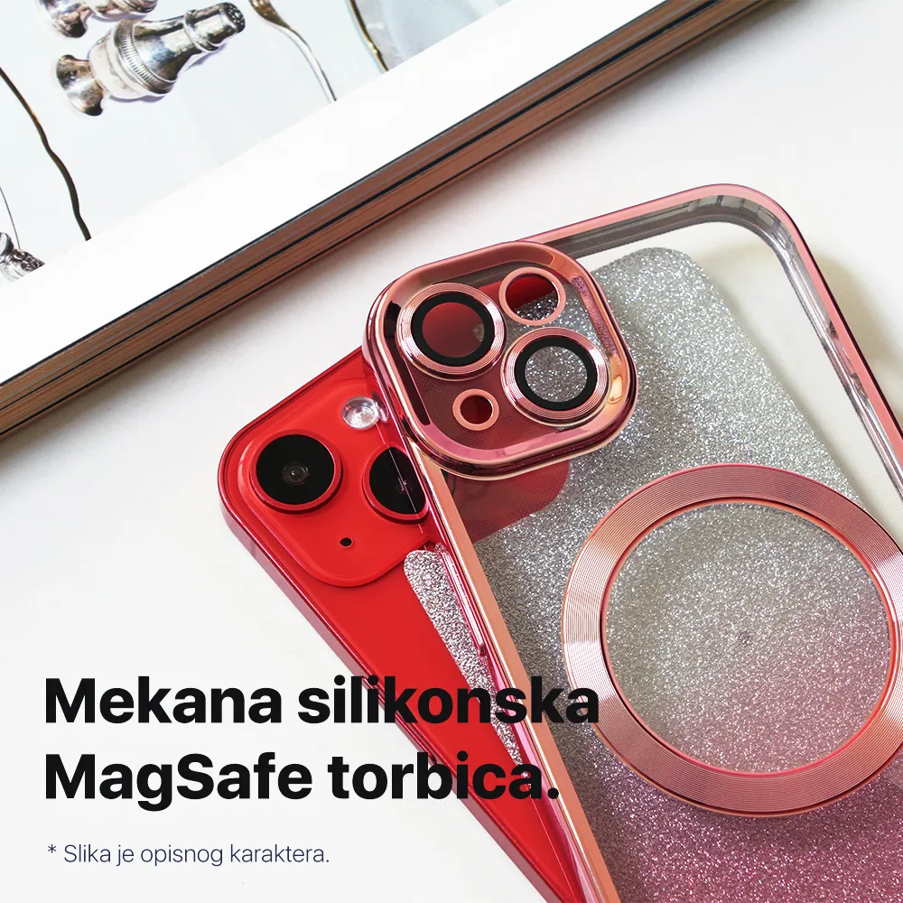 Maska Shine Magsafe za iPhone 14 6.1 plava