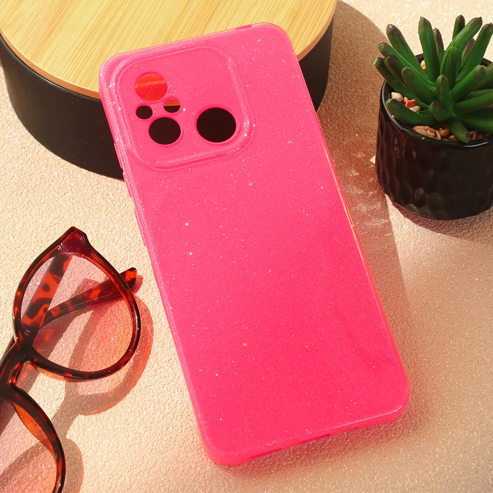 Maska Sparkle Dust za Xiaomi Redmi 12C pink