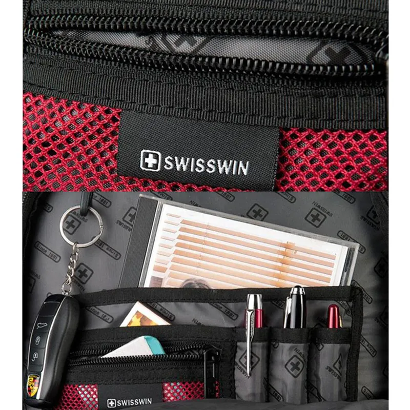 Ranac za laptop Swiss 15.6 SW9017 crni