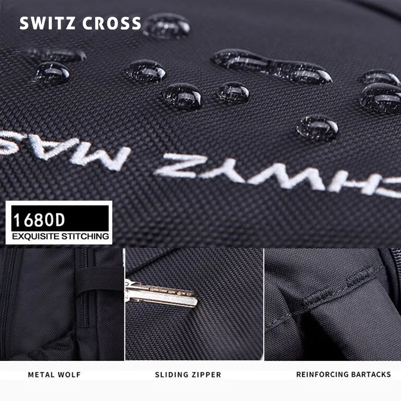 Ranac za laptop Swiss 15.6 SC81517 crni