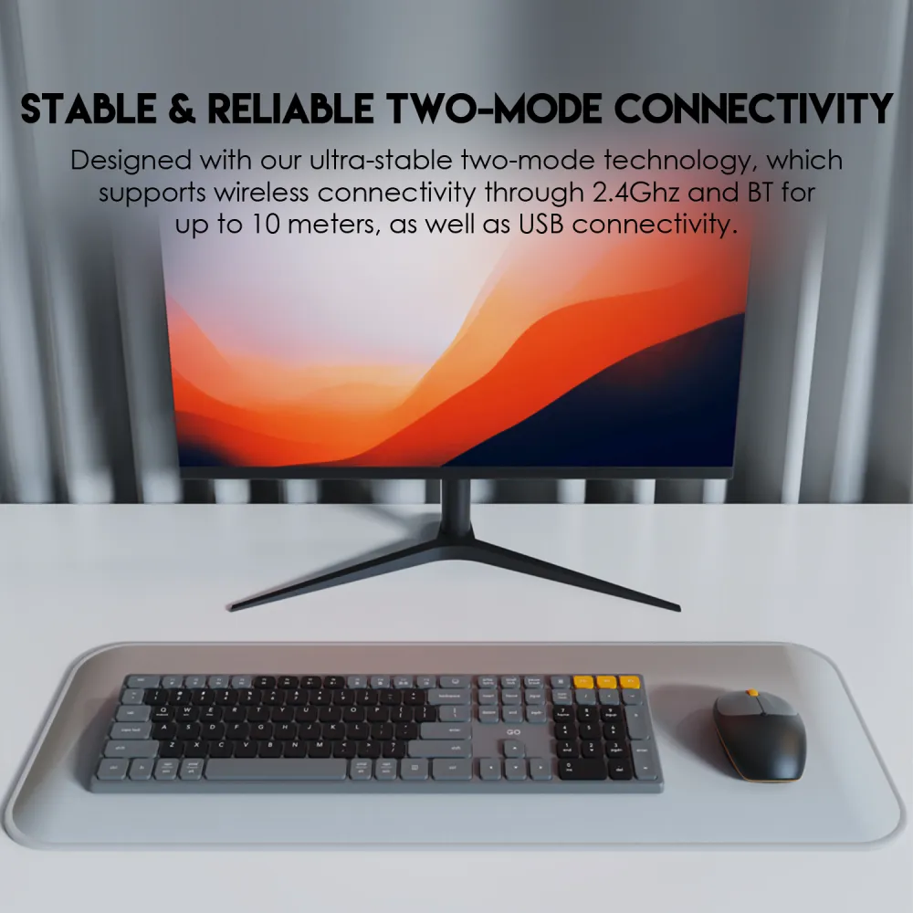 Combo mis tastatura wireless Fantech WK-895 crni