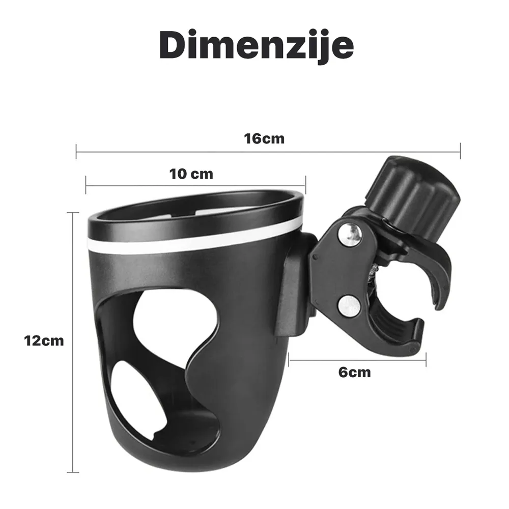 Drzac za casu za elektricni trotinet crni