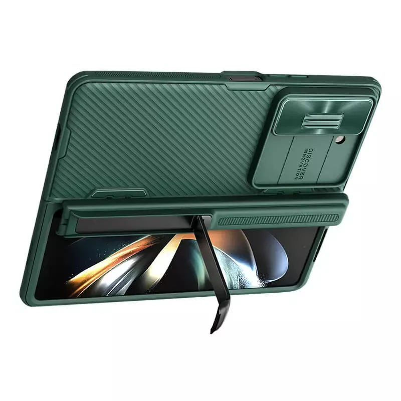 Maska Nillkin CamShield Fold za Samsung F946B Galaxy Z Fold 5 (with stand) zelena