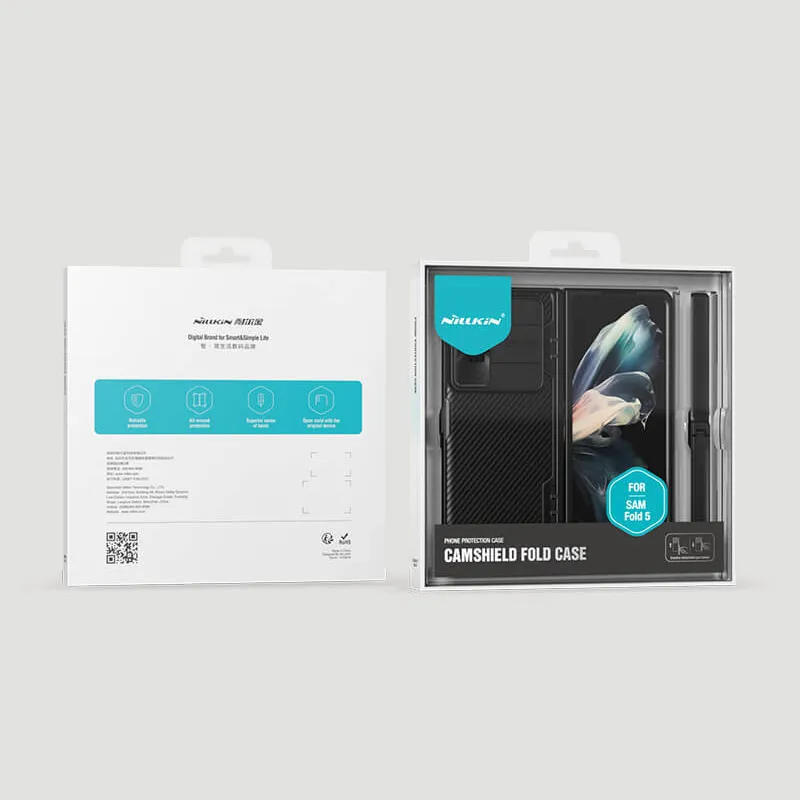 Maska Nillkin CamShield Fold za Samsung F946B Galaxy Z Fold 5 (with stand) zelena