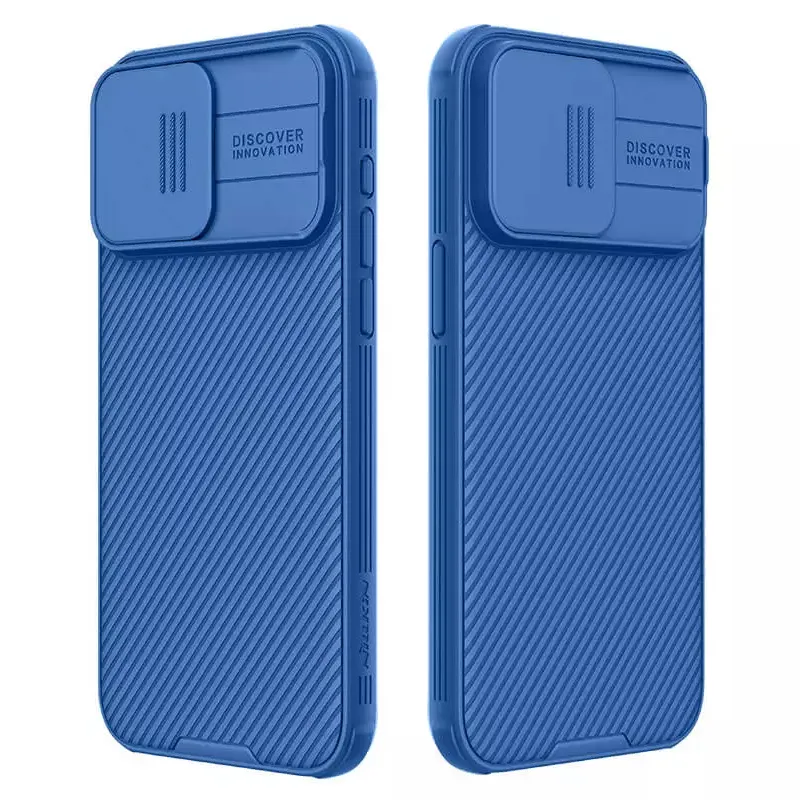 Maska Nillkin CamShield Pro za iPhone 15 Pro 6.1 plava