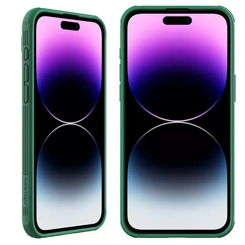 Maska Nillkin CamShield Pro za iPhone 15 Pro 6.1 zelena