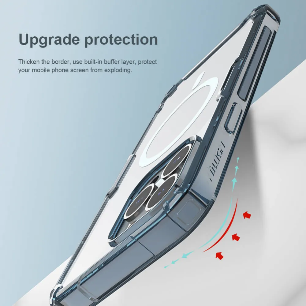 Maska Nillkin Nature Pro Magnetic za iPhone 15 6.1 plava