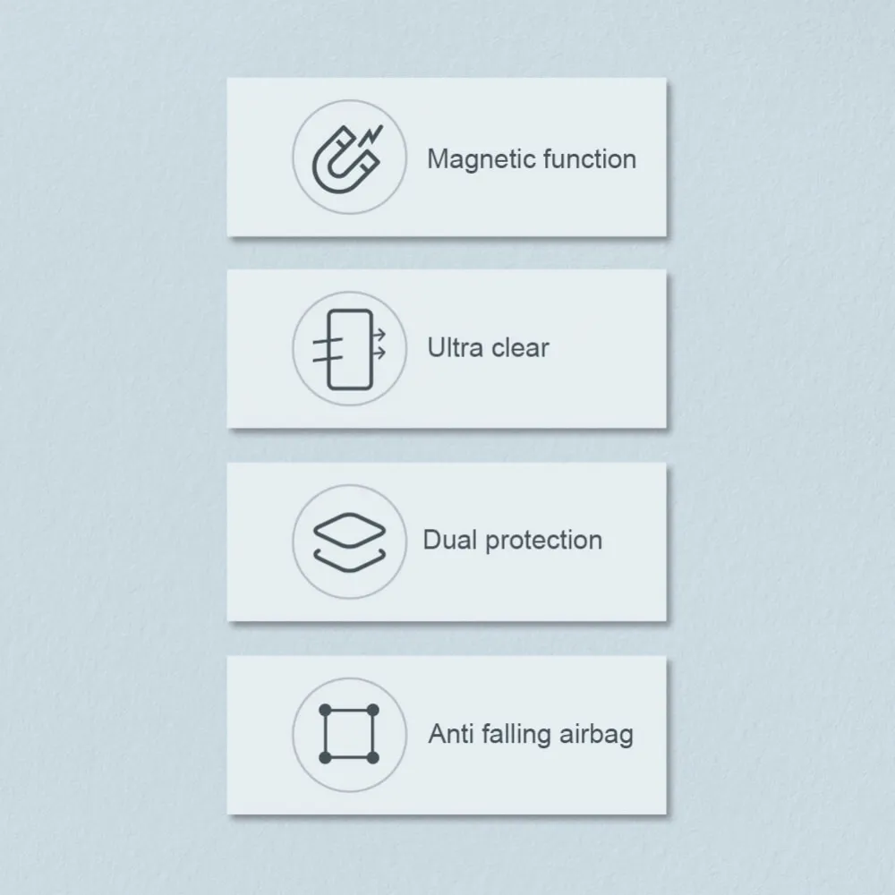 Maska Nillkin Nature Pro Magnetic za iPhone 15 Plus 6.7 plava