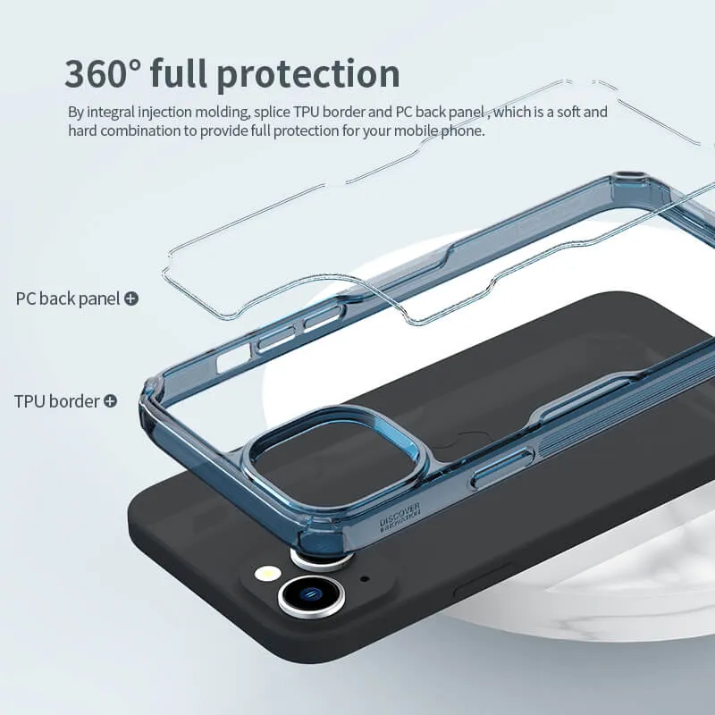 Maska Nillkin Nature Pro za iPhone 15 Plus 6.7 plava