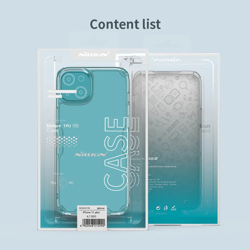 Maska Nillkin Nature Pro za iPhone 15 Plus 6.7 plava