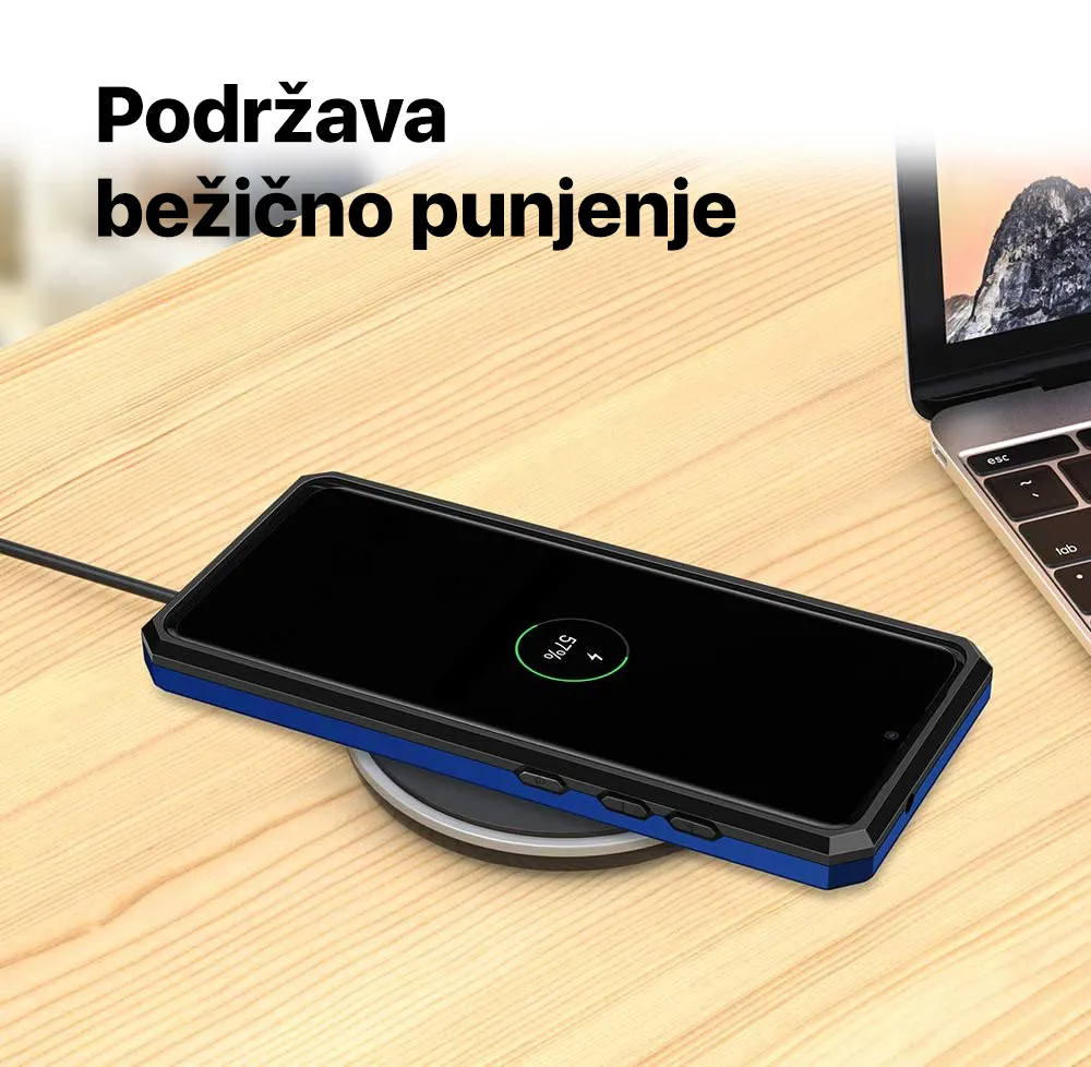 Maska Fight za iPhone 15 Plus 6.7 crna