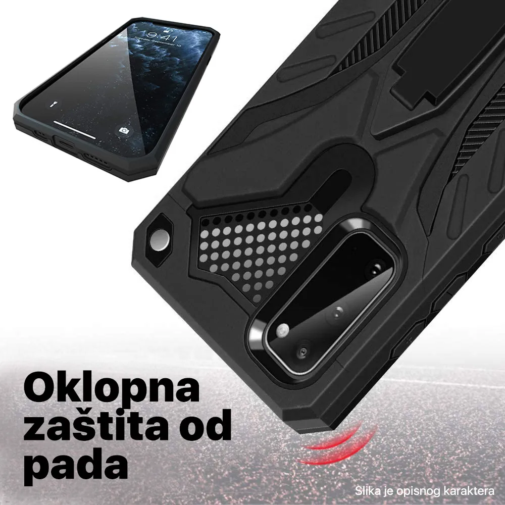 Maska Fight za iPhone 15 Pro 6.1 crna