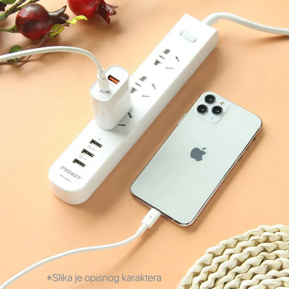 Data kabl REMAX RC-175i PD 20W iPhone Type C na iPhone lightning plavi 1m