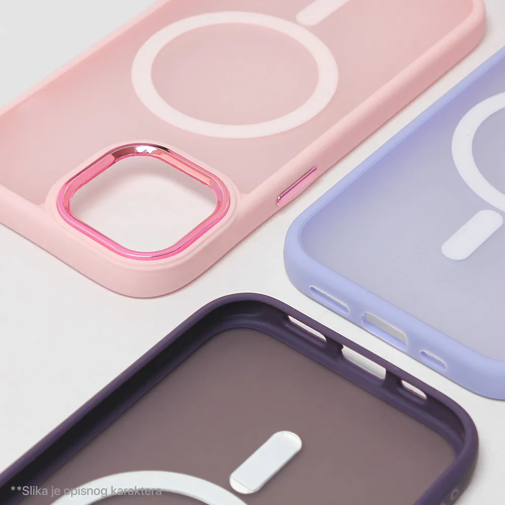 Maska Magsafe colorful za iPhone 15 Plus 6.7 tamno zelena