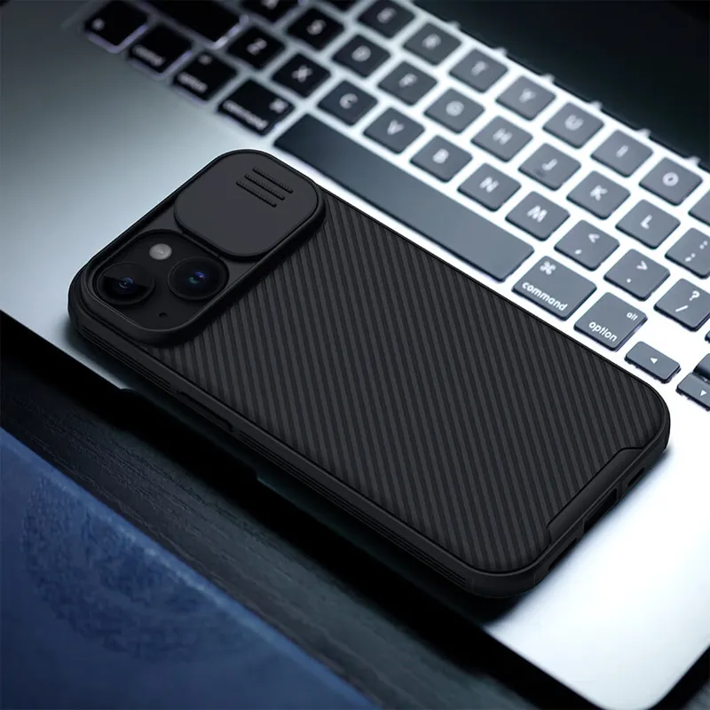 Maska Nillkin CamShield Pro za iPhone 15 6.1 crna