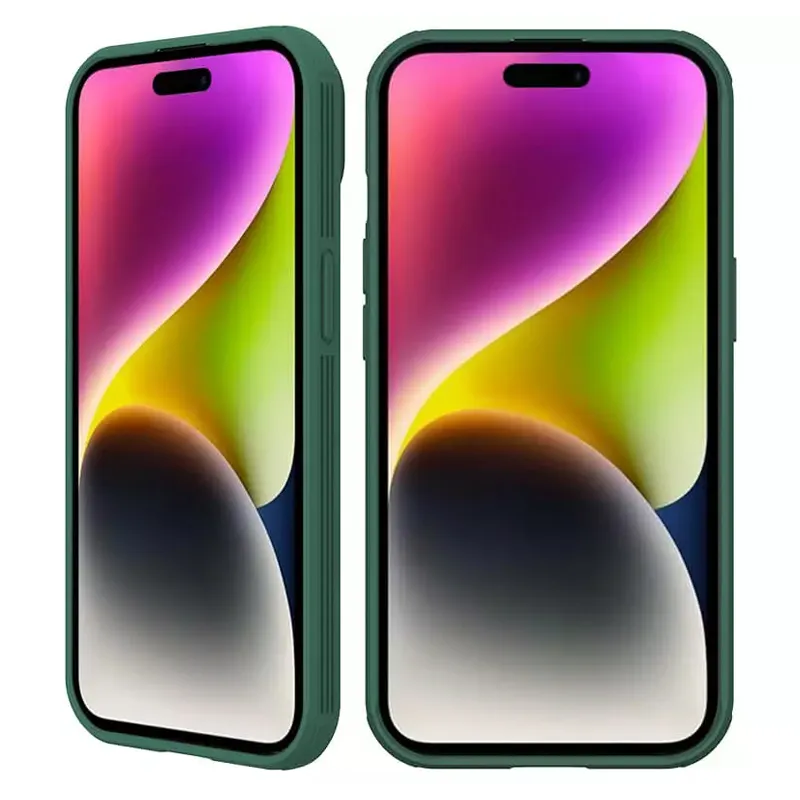 Maska Nillkin CamShield Pro za iPhone 15 6.1 zelena