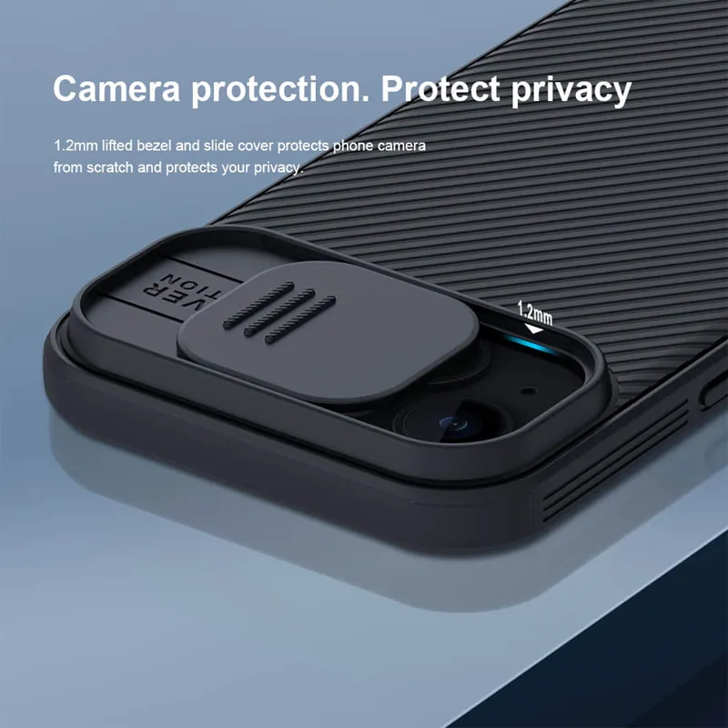 Maska Nillkin CamShield Pro za iPhone 15 6.1 zelena