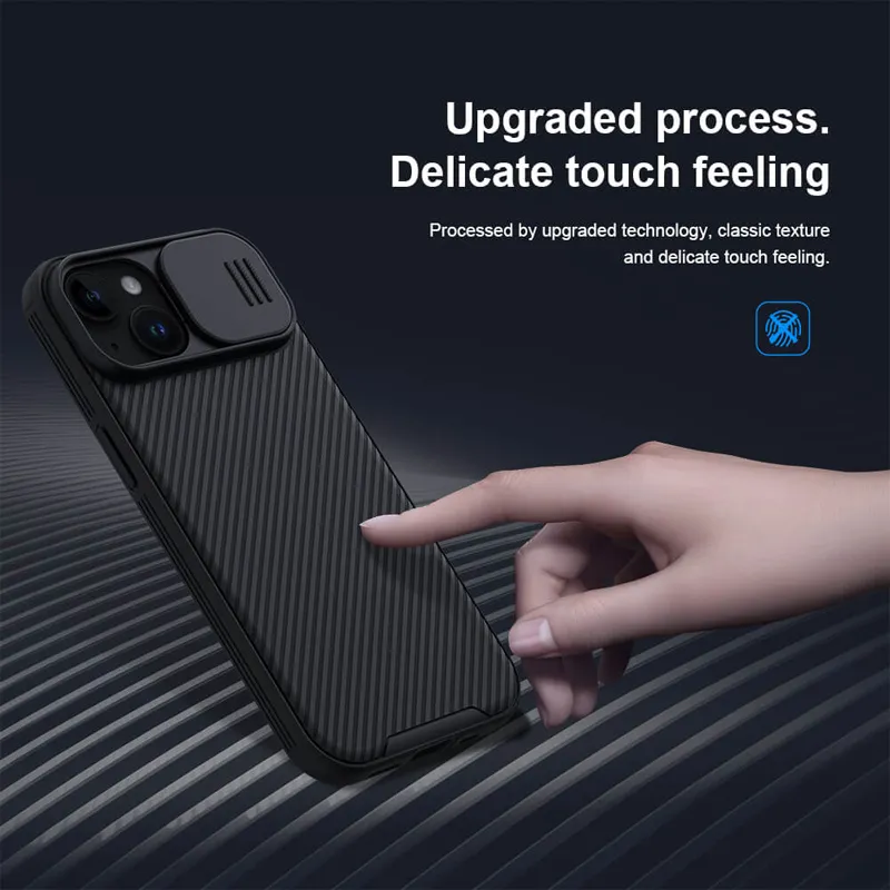 Maska Nillkin CamShield Pro za iPhone 15 6.1 zelena