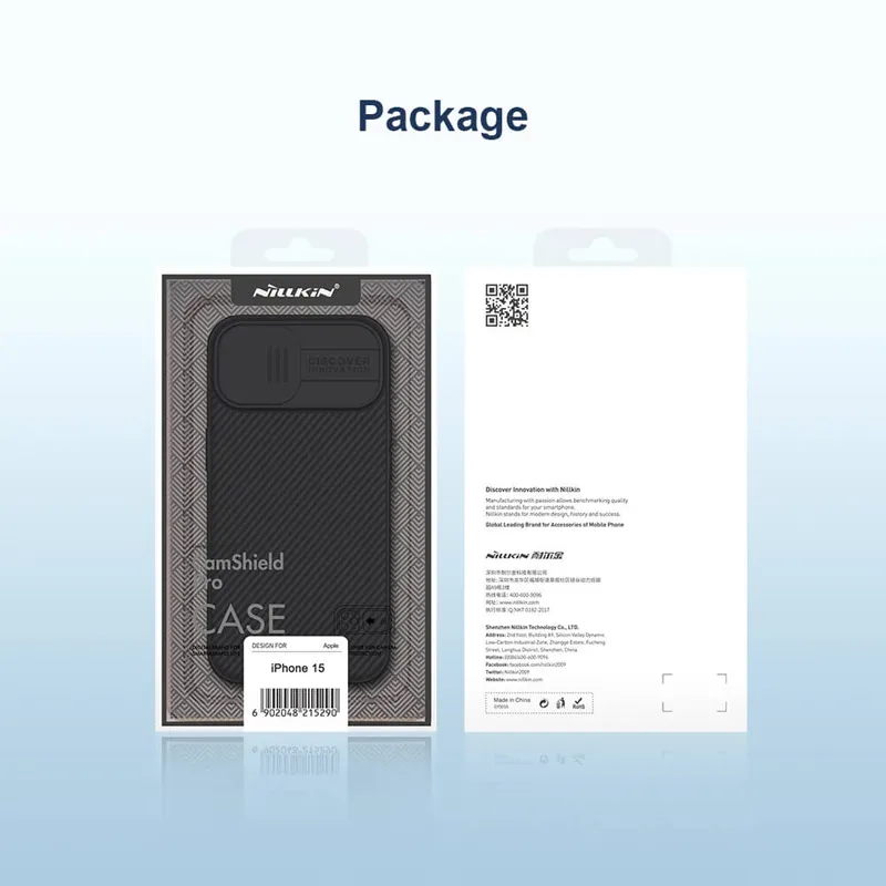 Maska Nillkin CamShield Pro za iPhone 15 6.1 zelena