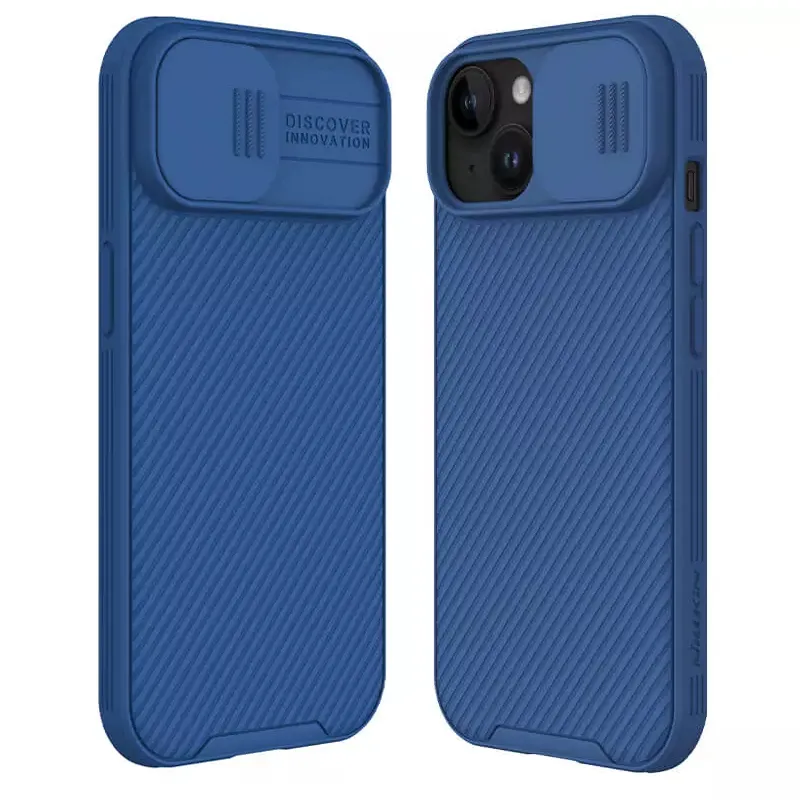 Maska Nillkin CamShield Pro za iPhone 15 Plus 6.7 plava