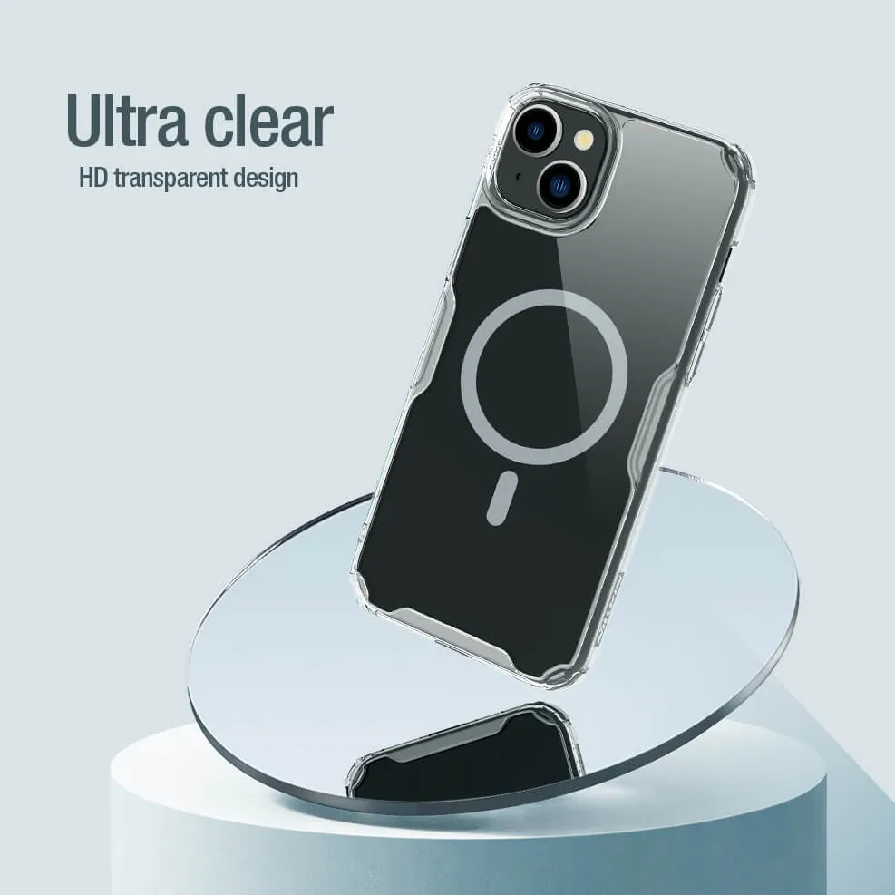 Maska Nillkin Nature Pro Magnetic za iPhone 15 Plus 6.7 transparent