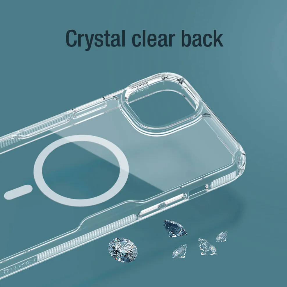 Maska Nillkin Nature Pro Magnetic za iPhone 15 Plus 6.7 transparent