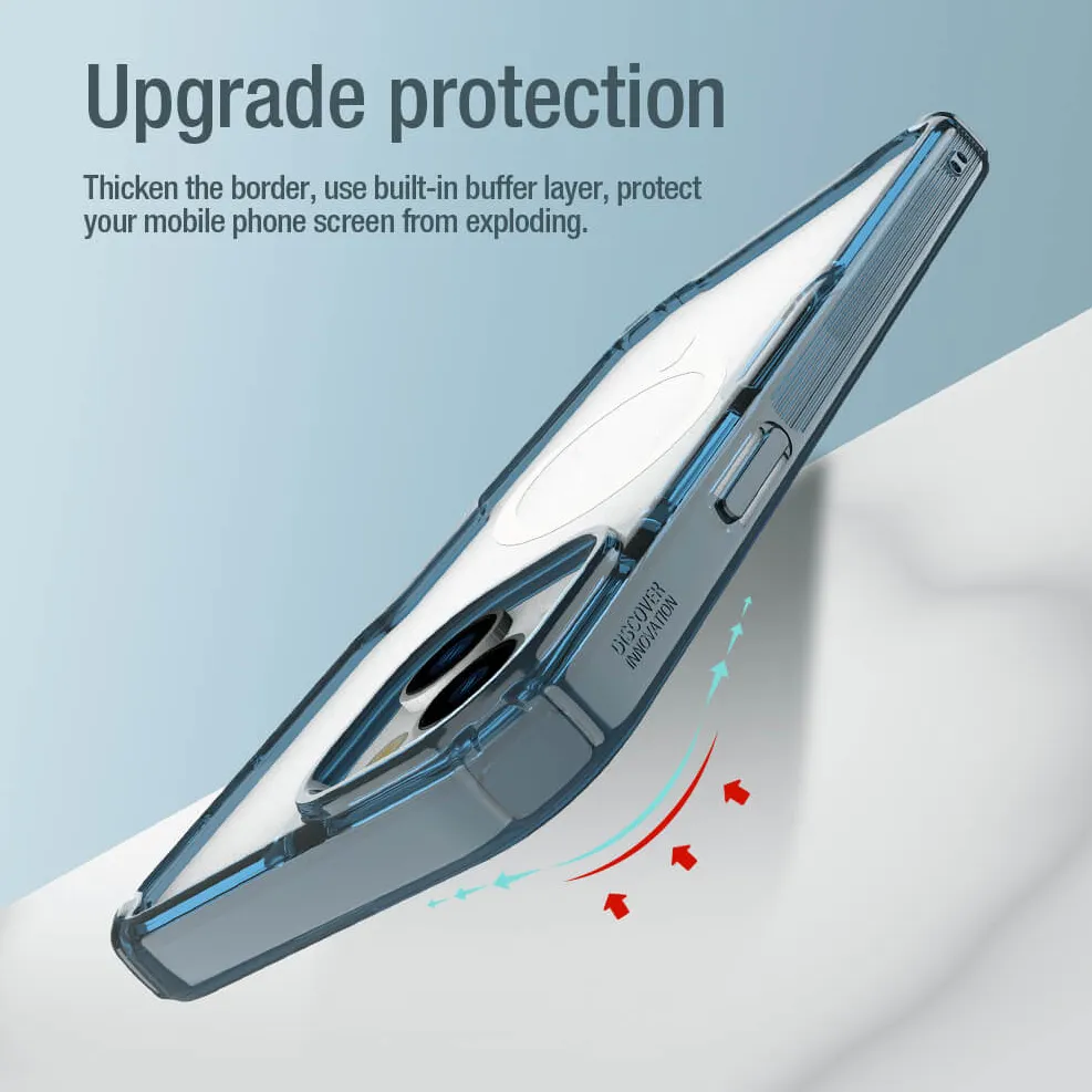 Maska Nillkin Nature Pro Magnetic za iPhone 15 Plus 6.7 transparent