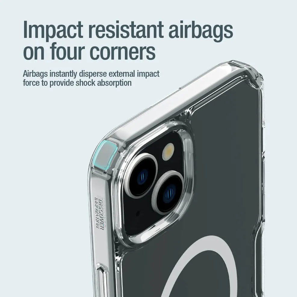 Maska Nillkin Nature Pro Magnetic za iPhone 15 Plus 6.7 transparent