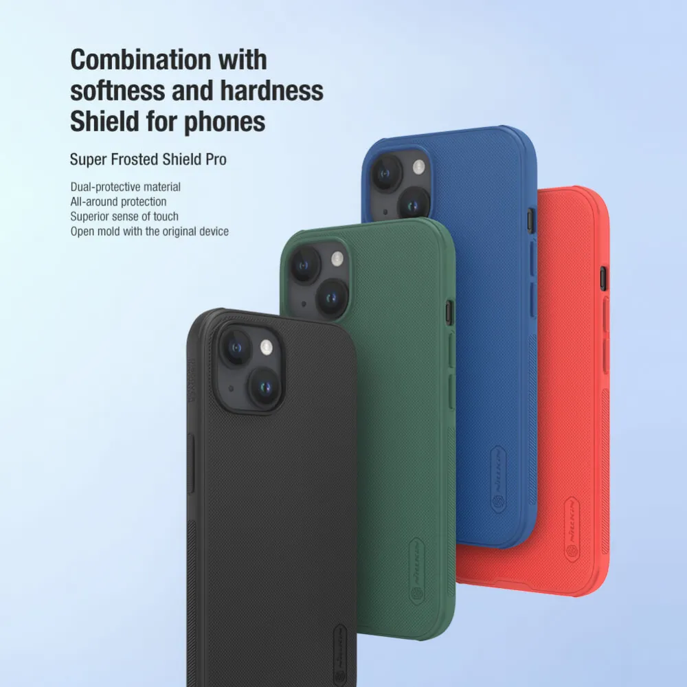Maska Nillkin Scrub Pro za iPhone 15 6.1 plava