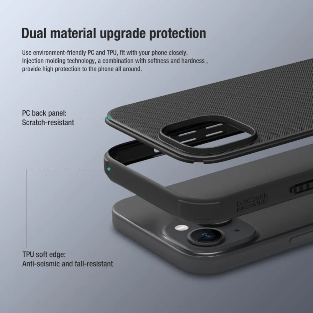 Maska Nillkin Scrub Pro za iPhone 15 6.1 plava