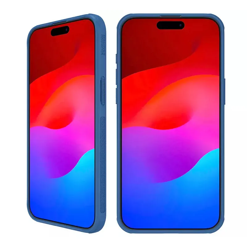 Maska Nillkin Scrub Pro za iPhone 15 Pro 6.1 plava