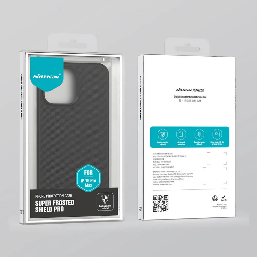Maska Nillkin Scrub Pro za iPhone 15 Pro Max 6.7 zelena