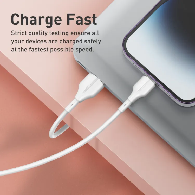 Data kabl LDNIO LS841 25W Fast iPhone lightning beli 1m