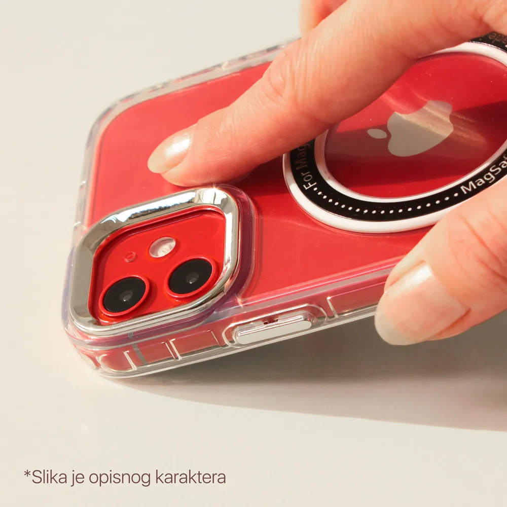Maska Frame Magsafe za iPhone 14 Pro Max 6.7 zuta