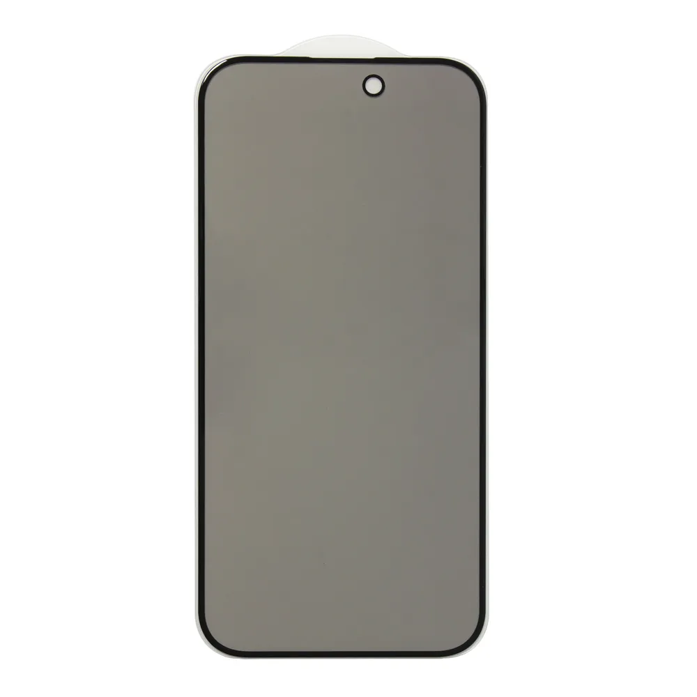 Zastitno staklo Zastitno staklo Privacy 2.5D full glue za iPhone 15 Pro 6.1 crni