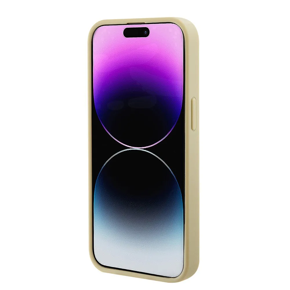 Maska Guess Hc PU Saffiano Magsafe za iPhone 15 6.1 bez (GUHMP15SPSAHMCB)