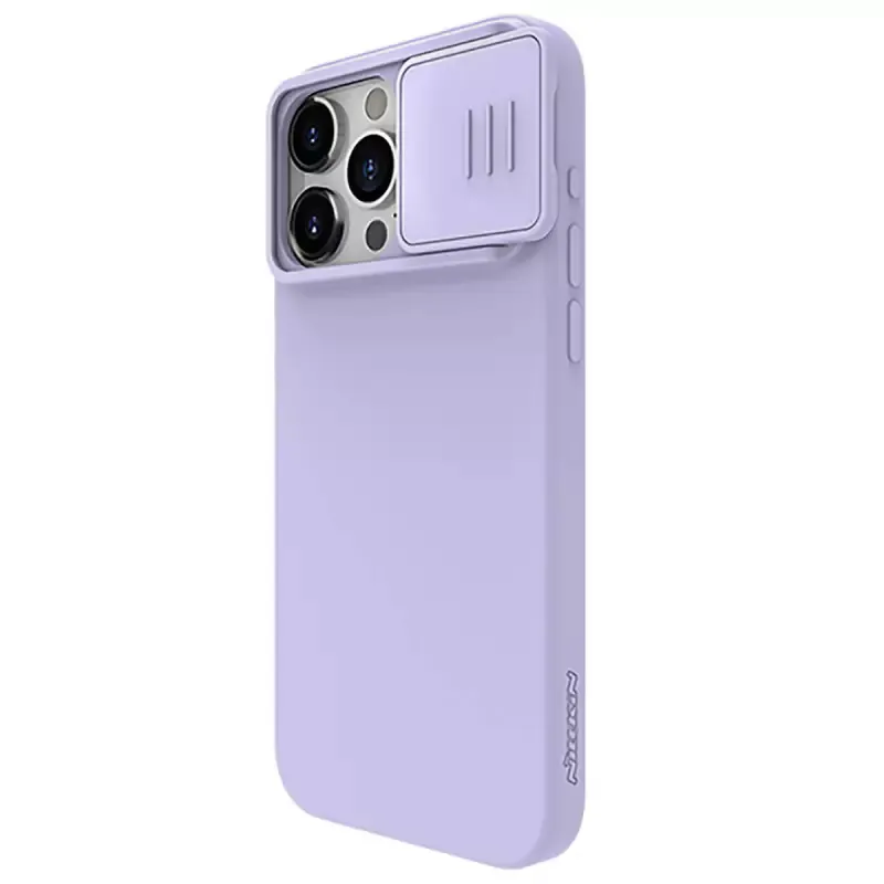 Maska Nillkin CamShield Silky za iPhone 15 Pro 6.1 ljubicasta