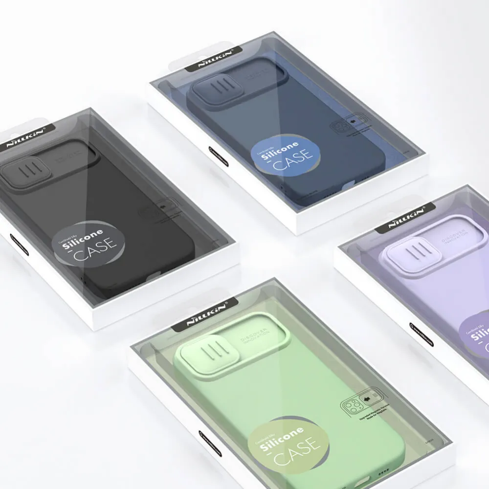 Maska Nillkin CamShield Silky za iPhone 15 Pro Max 6.7 ljubicasta