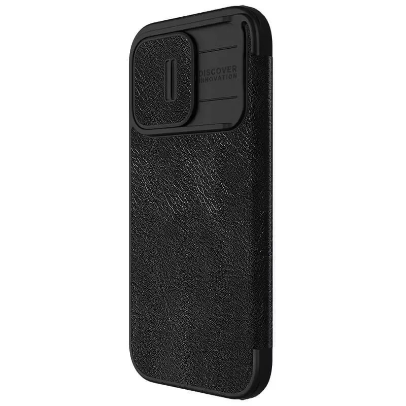 Maska Nillkin Qin Pro za iPhone 15 Pro 6.1 crna