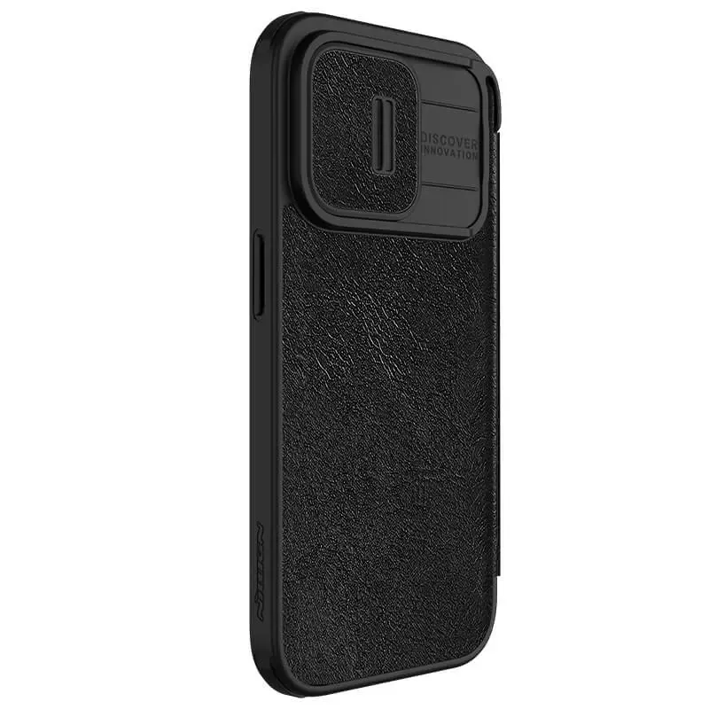 Maska Nillkin Qin Pro za iPhone 15 Pro 6.1 crna